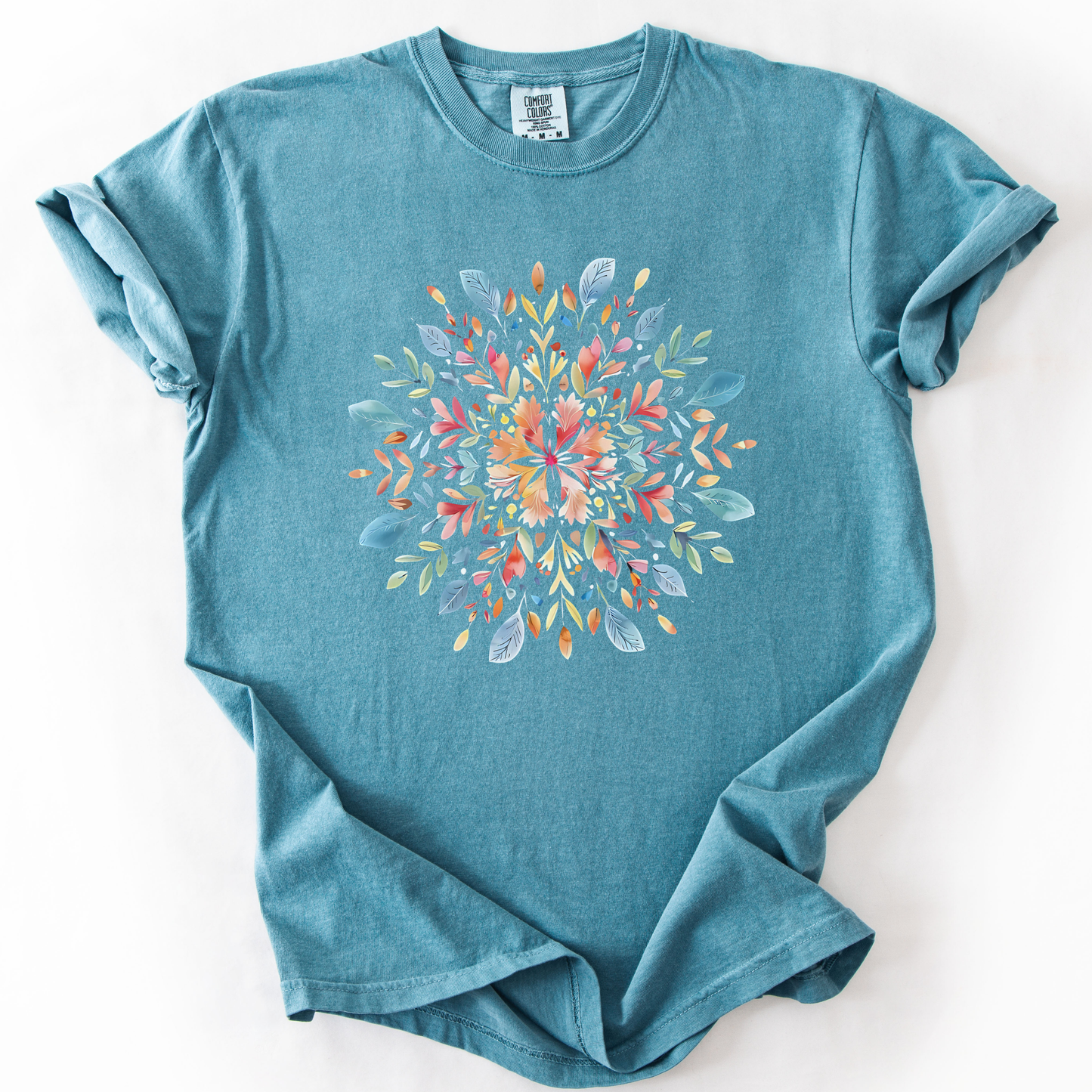 Plant Mandala - Comfort Colors Relaxed Fit Premium T Shirt