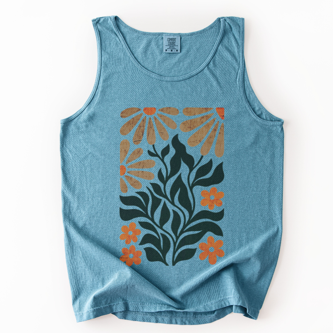 Wildlight Flora - Comfort Colors Premium Tank Top