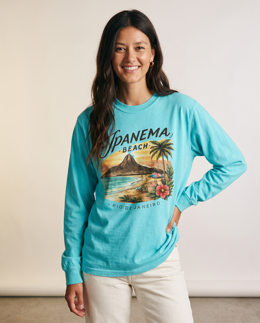 Ipanema - Comfort Colors Long Sleeve Premium T Shirt