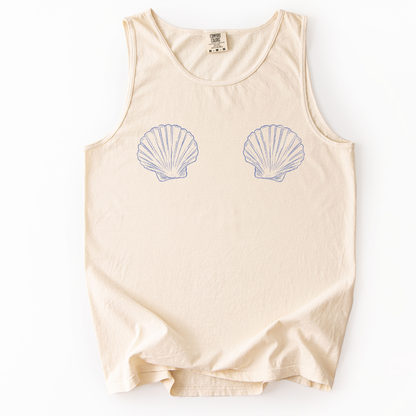 She Shells - Comfort Colors Premium Tank Top