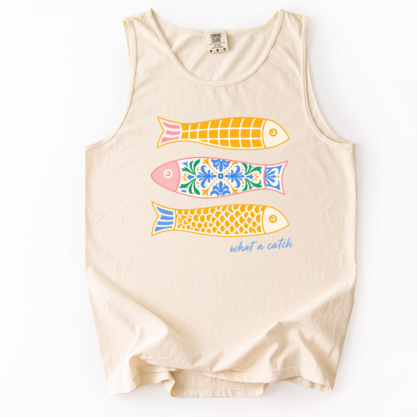 What A Catch - Comfort Colors Premium Tank Top