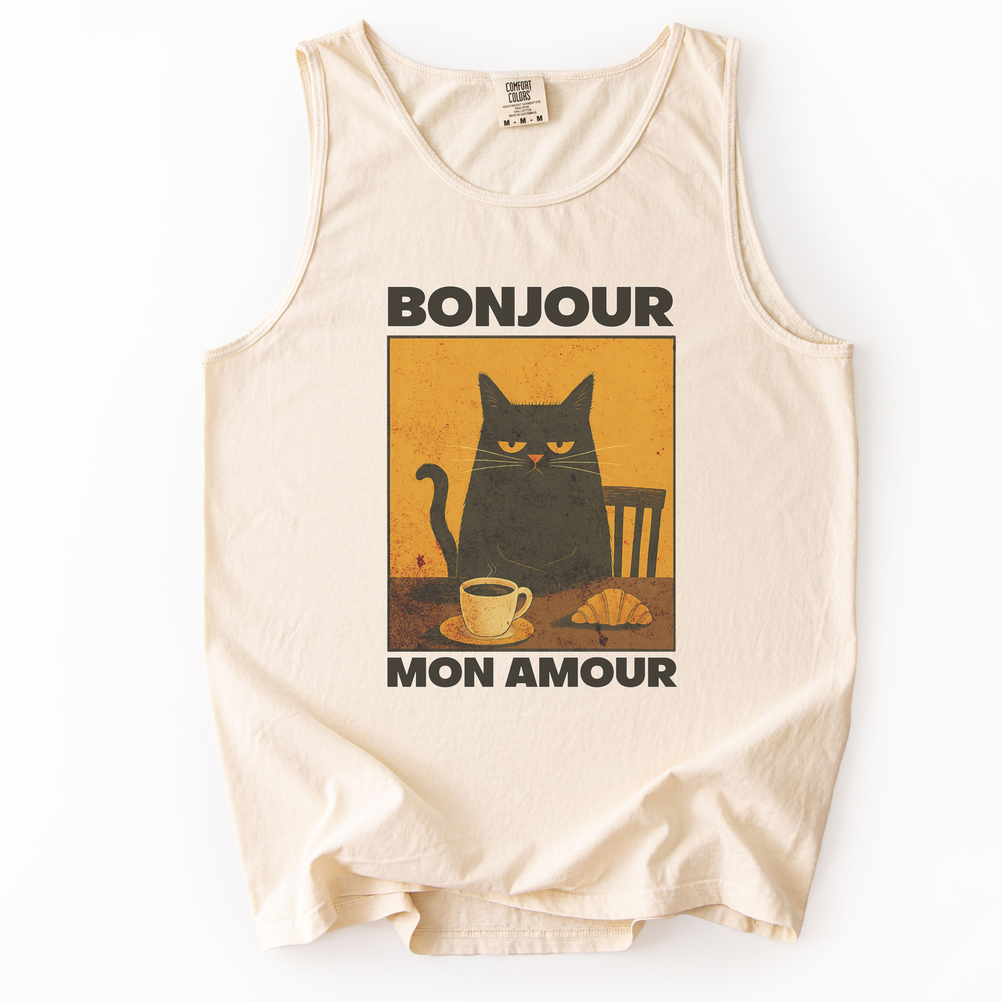 Bonjour Mon Amour - Comfort Colors Premium Tank Top