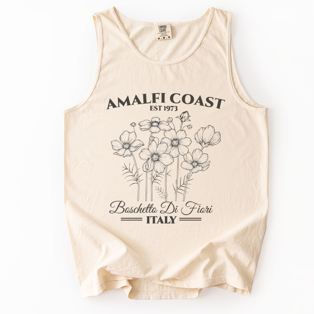 Amalfi Coast - Comfort Colors Premium Tank Top