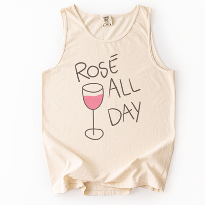 Rose All Day - Comfort Colors Premium Tank Top