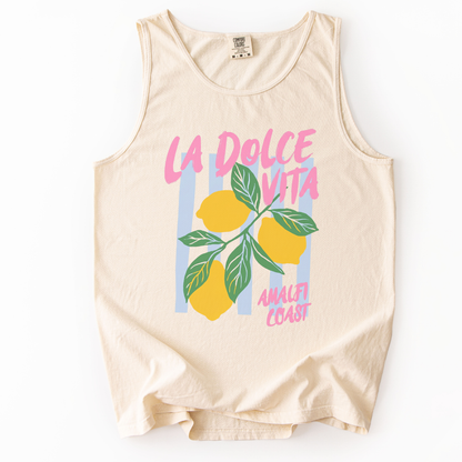 La Dolce Vita - Comfort Colors Premium Tank Top