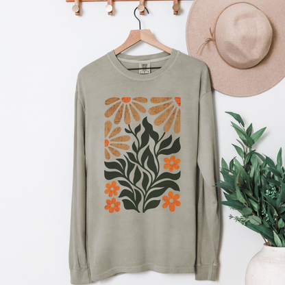 Wildlight Flora - Comfort Colors Premium Long Sleeve T Shirt