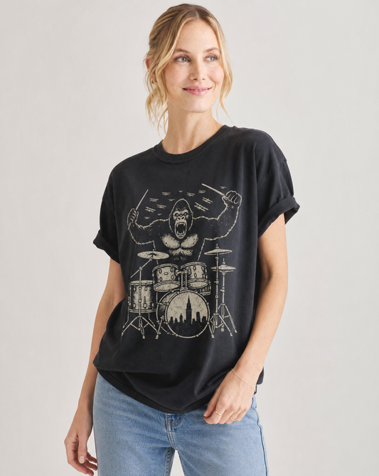 King Kong's Drum Solo - Comfort Colors Relaxed Fit Premium T Shirt
