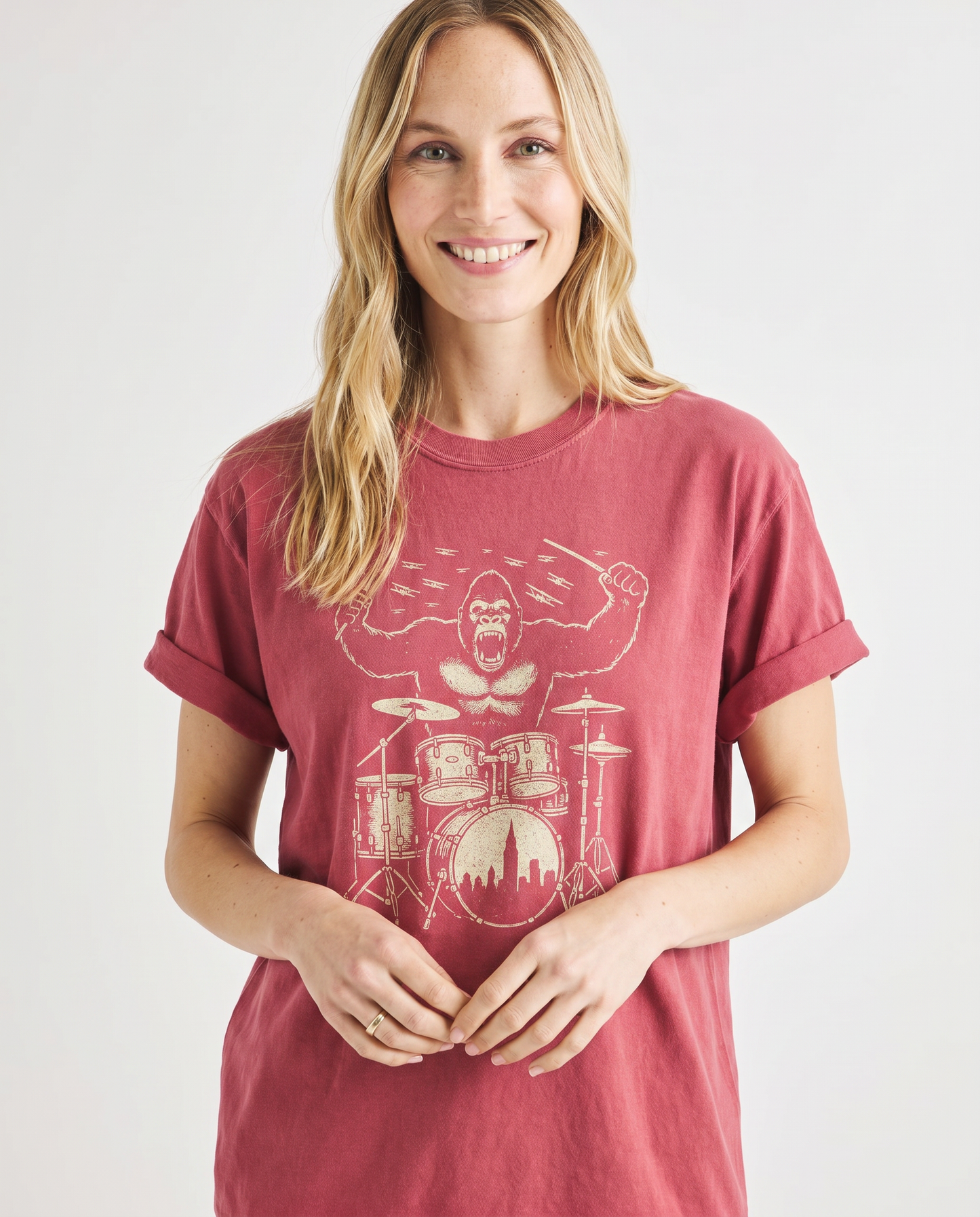 King Kong's Drum Solo - Comfort Colors Relaxed Fit Premium T Shirt