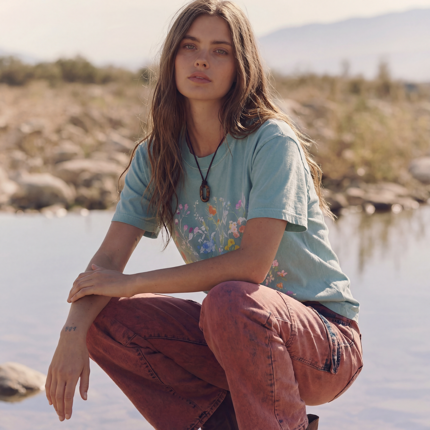 Floral Medley -  Comfort Colors Relaxed Fit Premium T Shirt