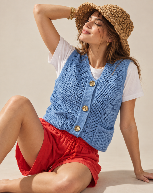 Knit Sweater Vest