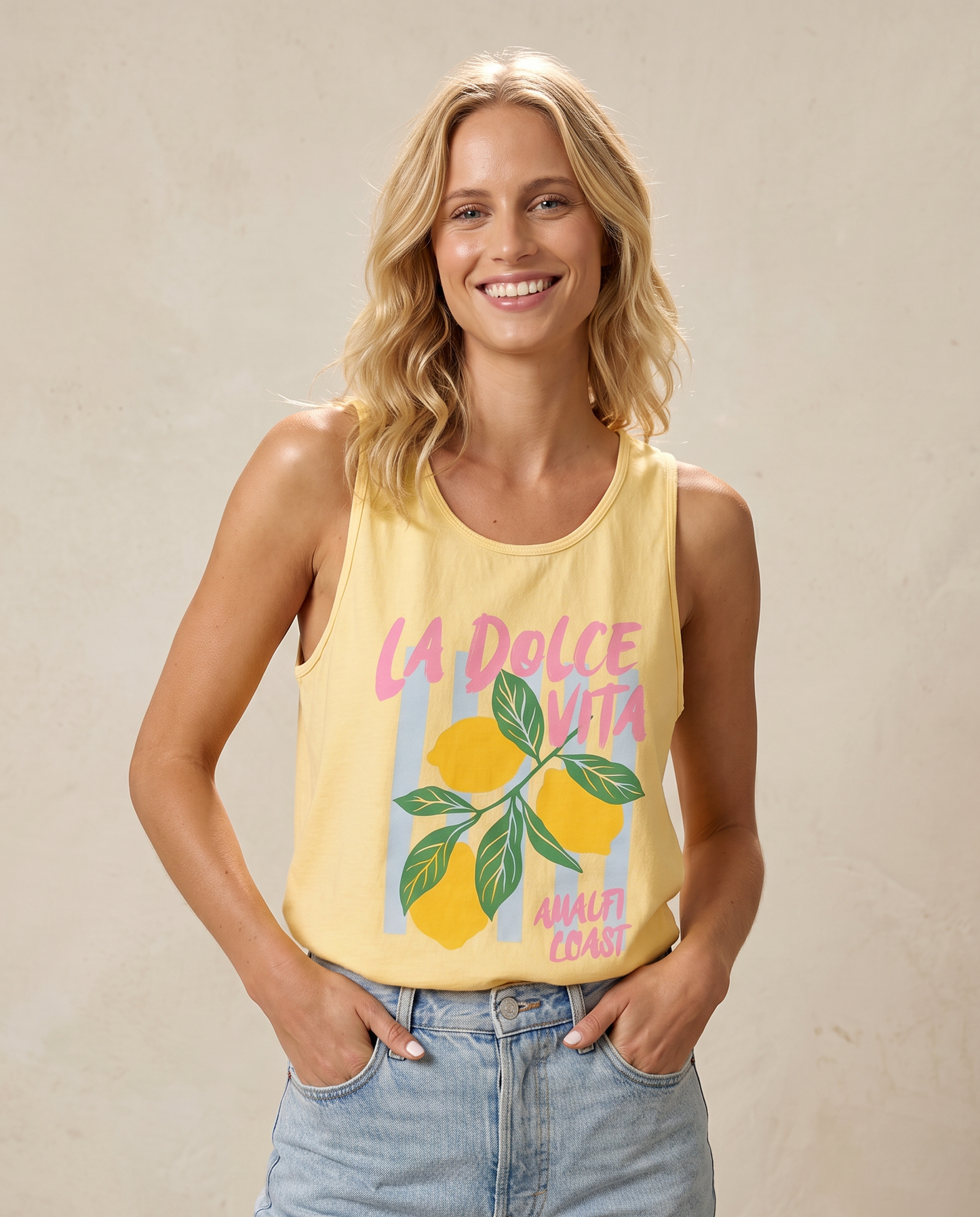 La Dolce Vita - Comfort Colors Premium Tank Top