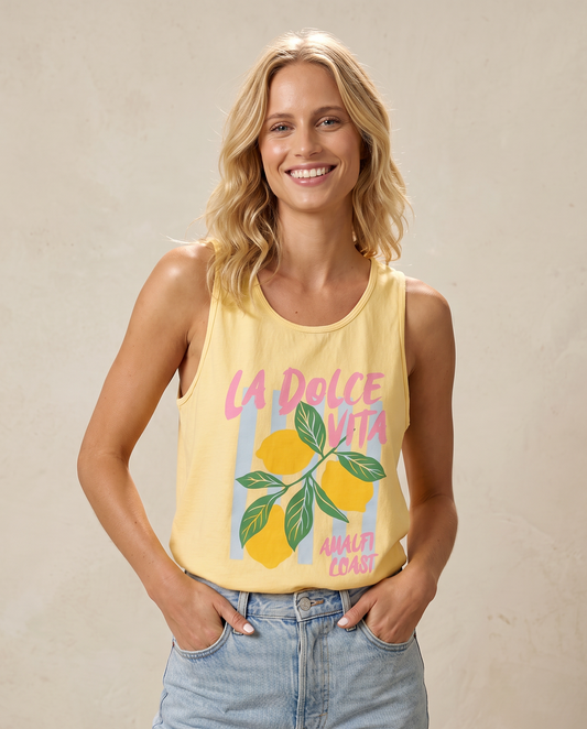 La Dolce Vita - Comfort Colors Premium Tank Top