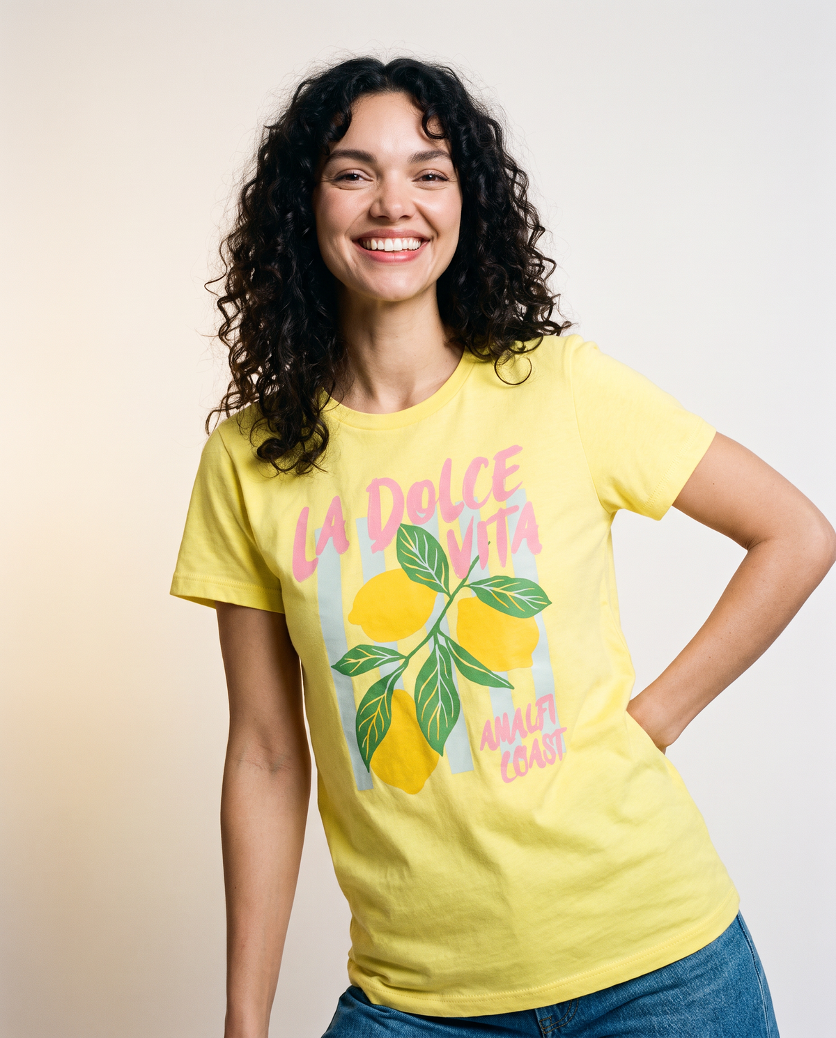 La Dolce Vita - Bella Canvas Super Soft Straight Cut T shirt