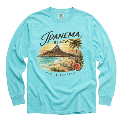 Ipanema - Comfort Colors Long Sleeve Premium T Shirt