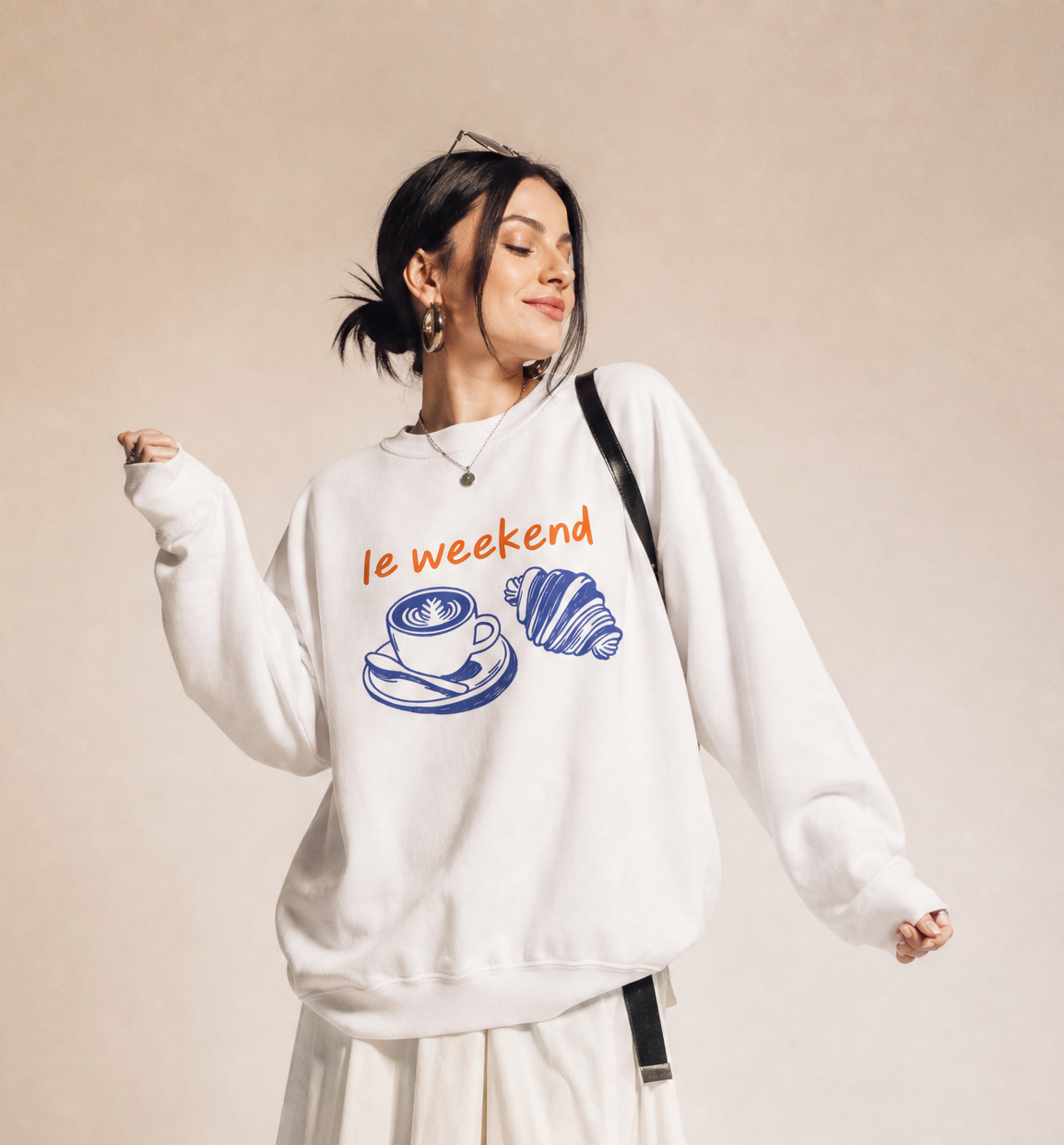 Le Weekend - Comfort Colors Premium Heavyweight Sweatshirt