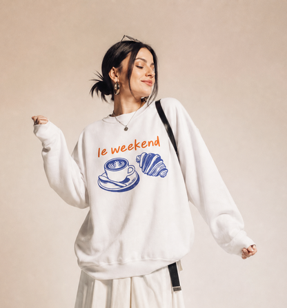 Le Weekend - Comfort Colors Premium Heavyweight Sweatshirt