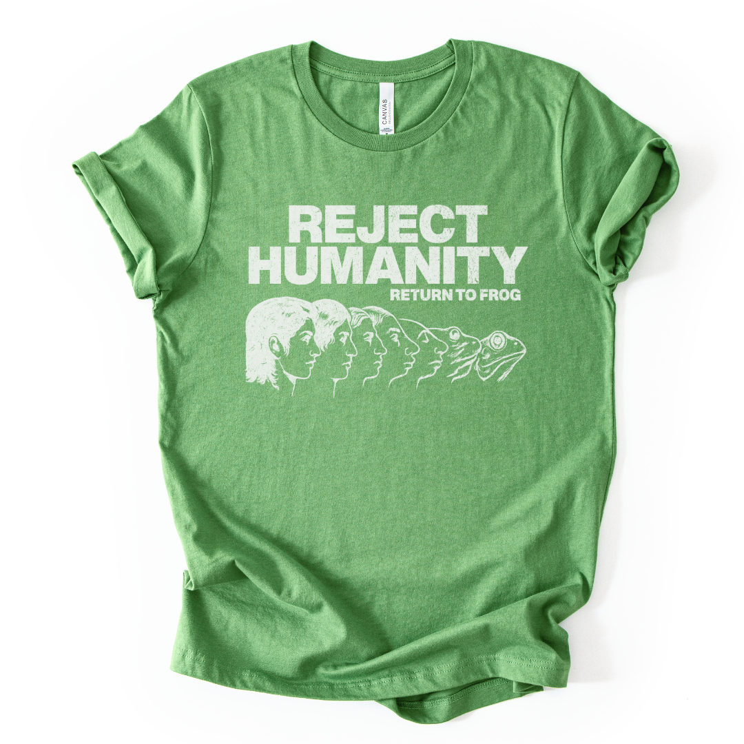 Reject Humanity - Bella Canvas Super Soft Straight Cut T shirt