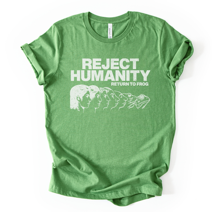 Reject Humanity - Bella Canvas Super Soft Straight Cut T shirt