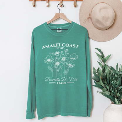Amalfi Coast - Comfort Colors Premium Long Sleeve T Shirt