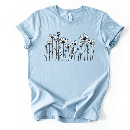 Daisy Chain - Bella Canvas Straight Cut Tee - UK Stocked