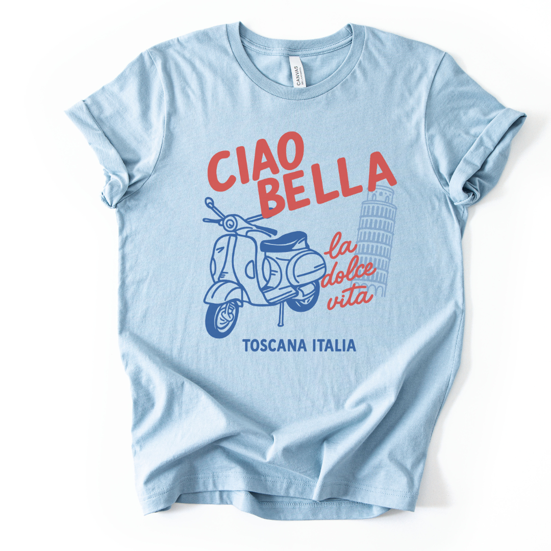 Ciao Bella - Bella Canvas Super Soft T Shirt