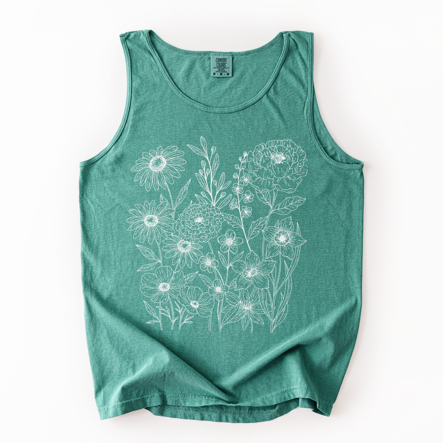 Petal Cartography - Comfort Colors Premium Tank Top