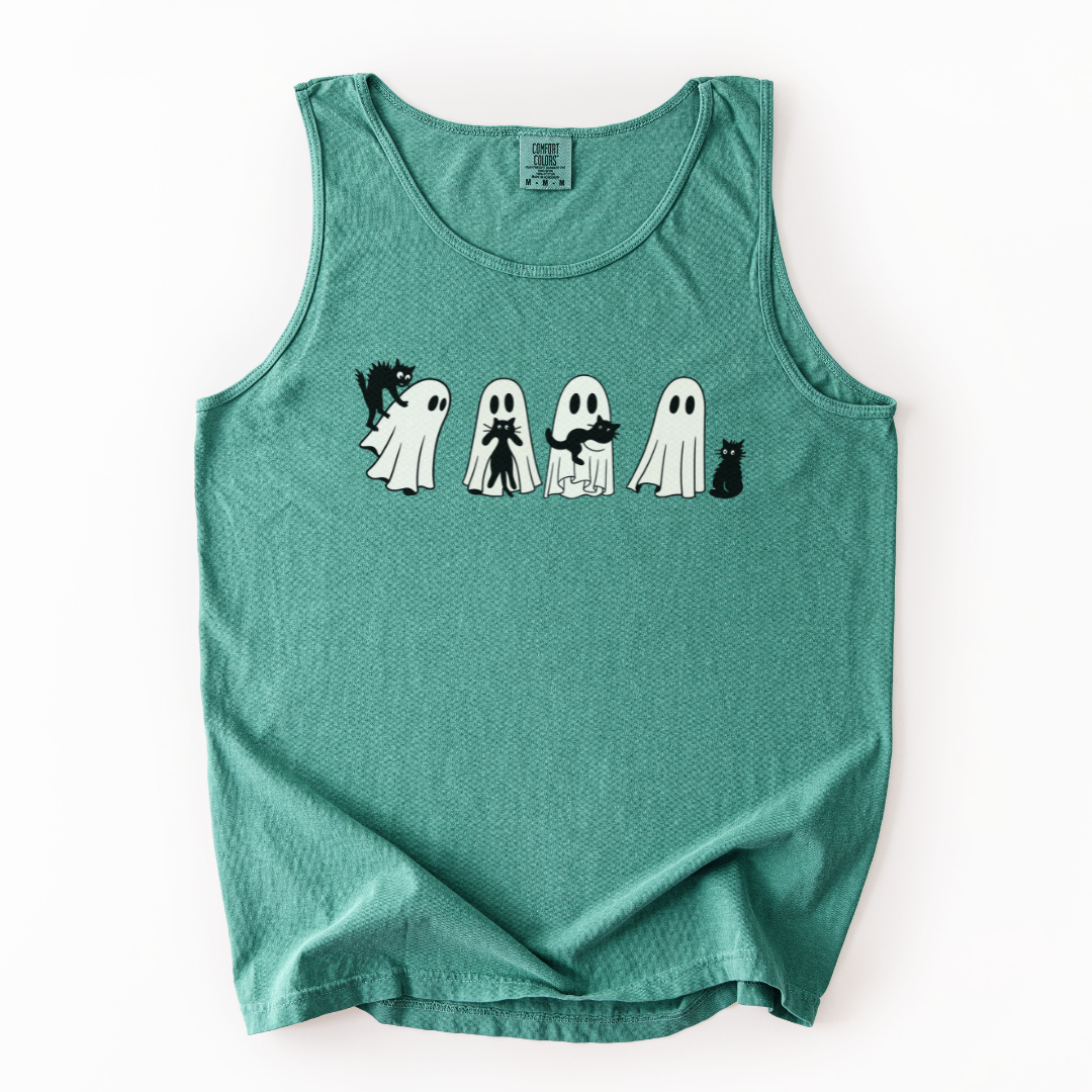 Scaredy Cats - Comfort Colors Premium Tank Top