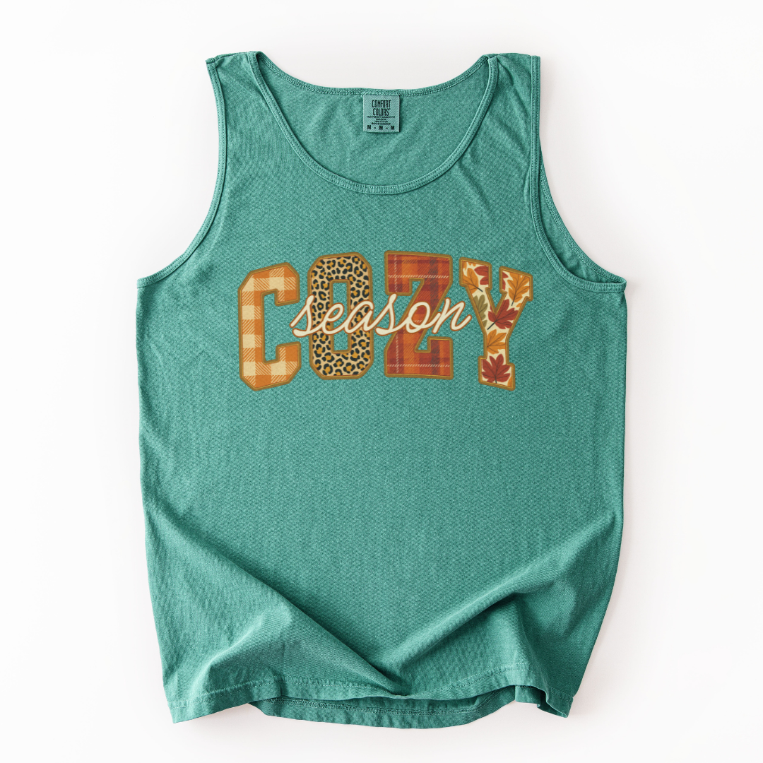 Cozy Season - Comfort Colors Premium Tank Top