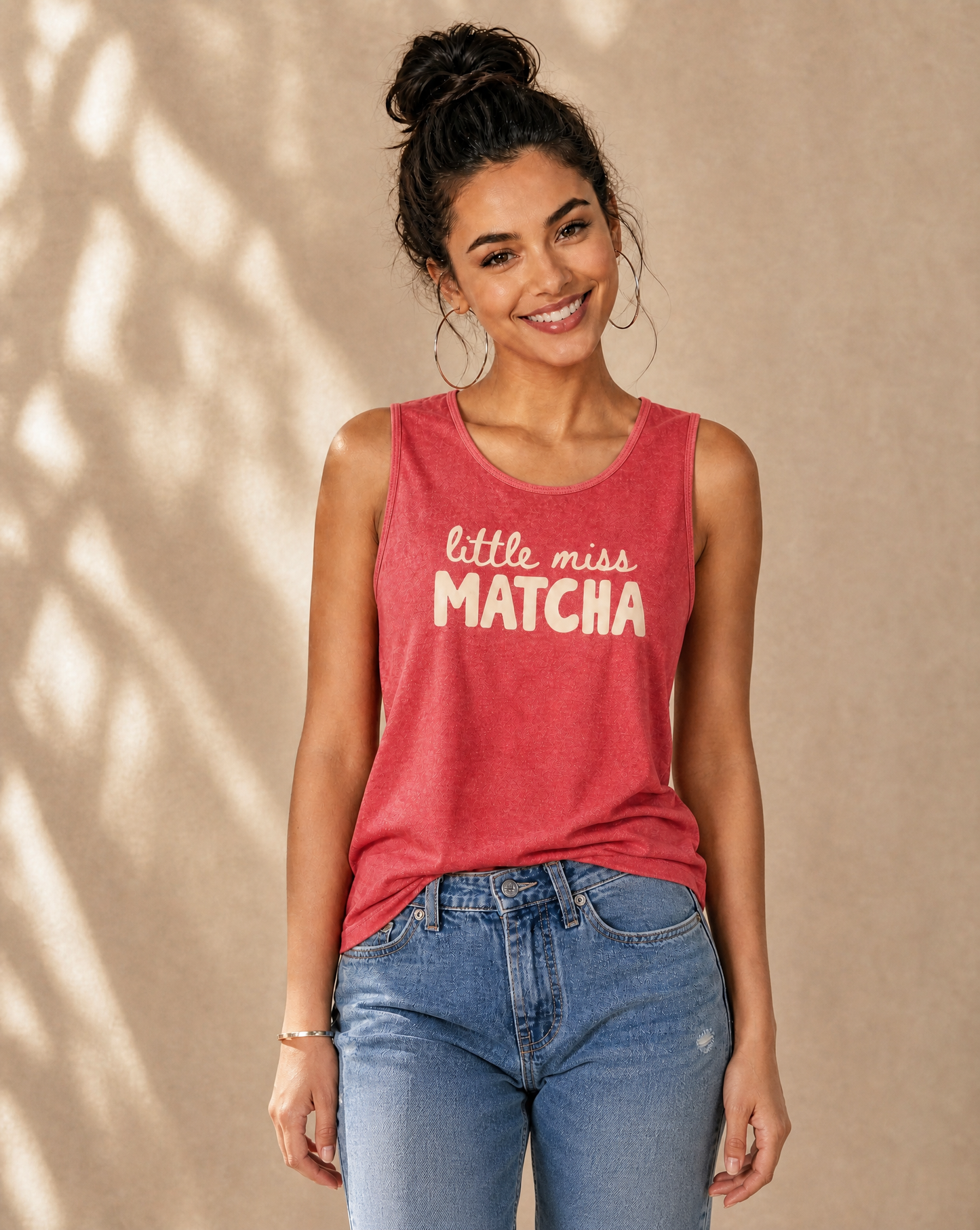 Little Miss Matcha - Comfort Colors Premium Tank Top