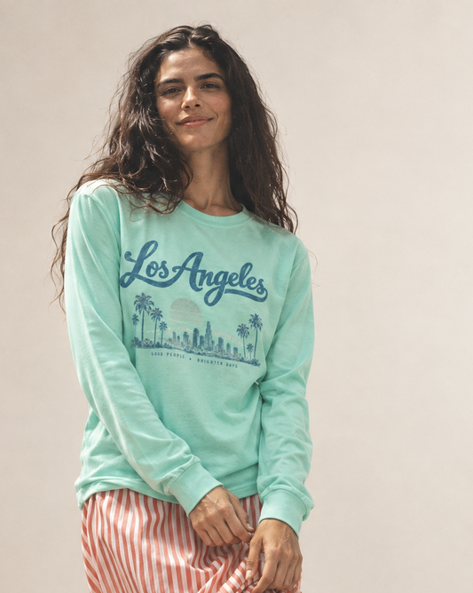Los Angeles - Comfort Colors Long Sleeve Premium T Shirt