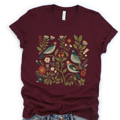 Folk Aviary - Bella Canvas Super Soft T Shirt