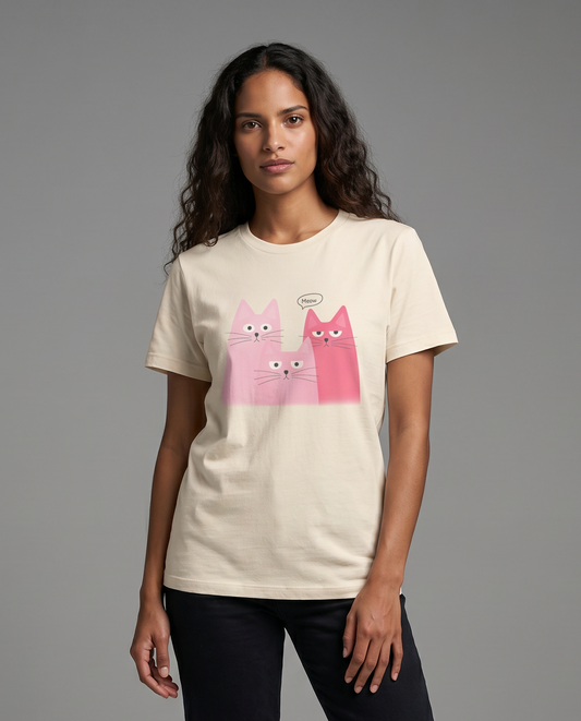 Meow - Bella Canvas Super Soft Standard Fit T Shirt