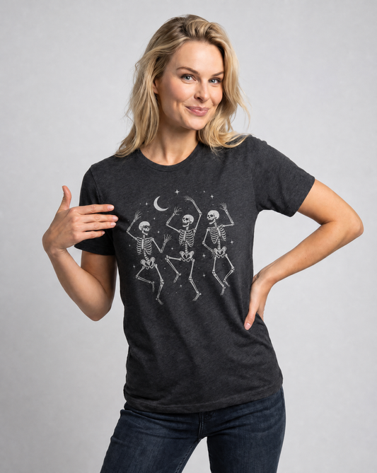 Midnight Bones & Boogie - Bella Canvas Super Soft Standard Fit T Shirt