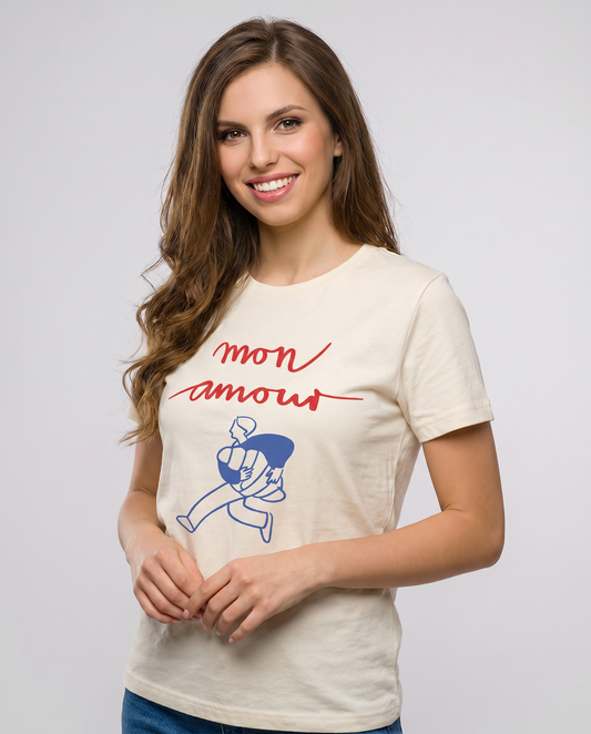 Mon Amour - Bella Canvas Super Soft Standard Fit T Shirt