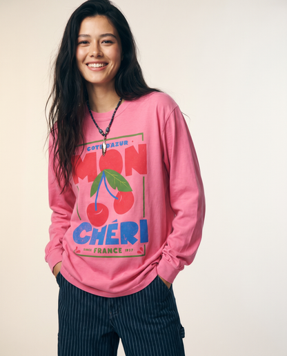 Mon Cheri - Comfort Colors Premium Long Sleeve T Shirt
