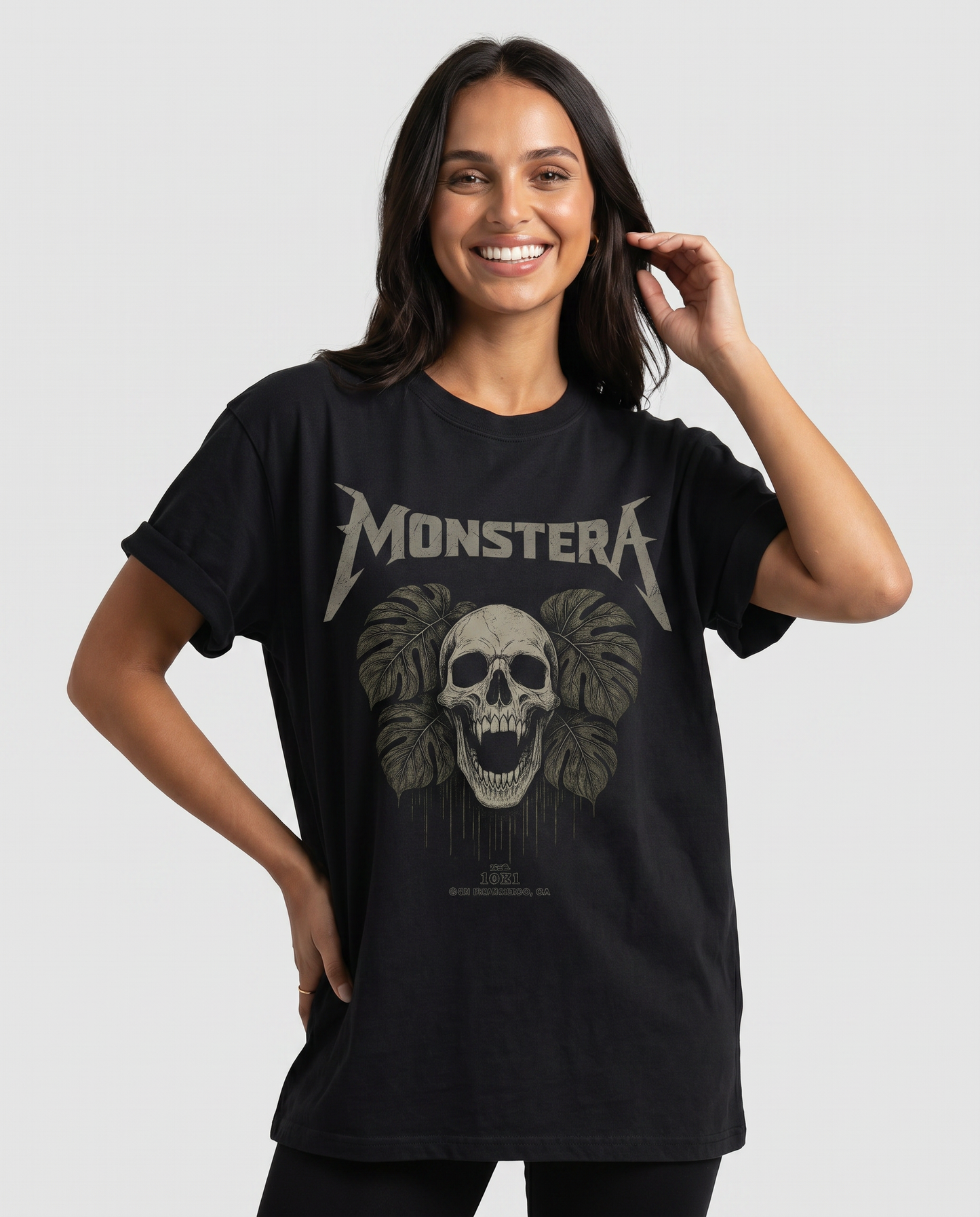 Monstera Rock Band - Comfort Colors Relaxed Fit Premium T Shirt