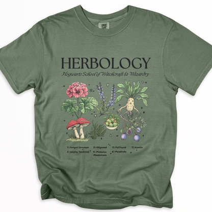 Herbology , Hogwarts School Of Witchcraft & Wizardry - Comfort Colors Relaxed Fit