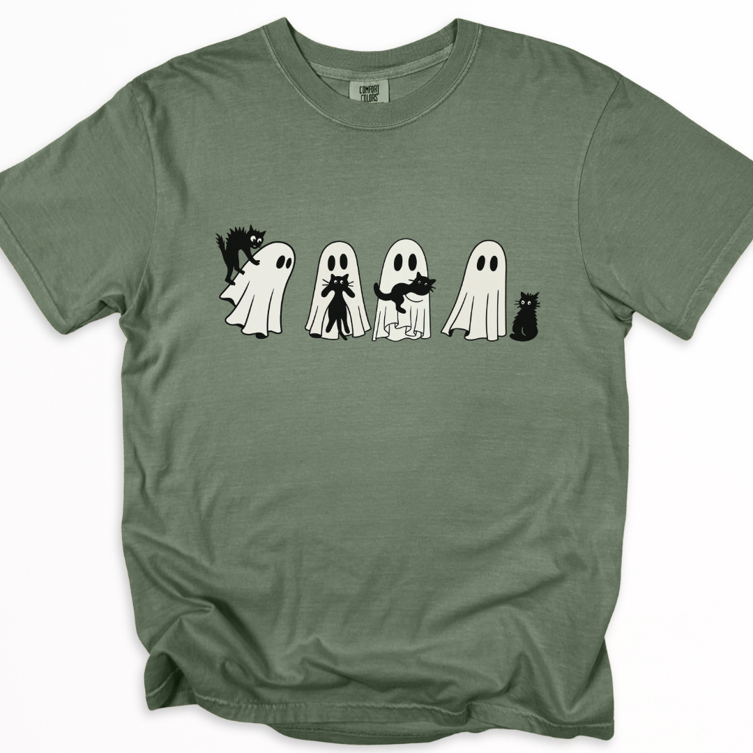 Scaredy Cats - Comfort Colors Relaxed Fit Premium T Shirt