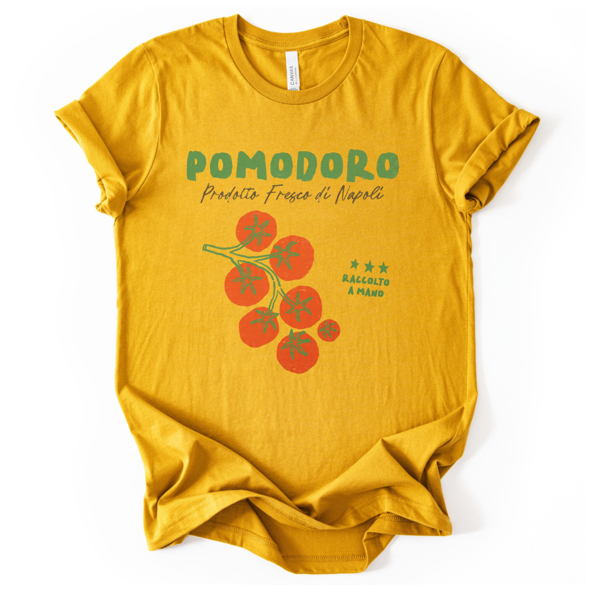 Pomodoro - Bella Canvas Super Soft Straight Cut T Shirt