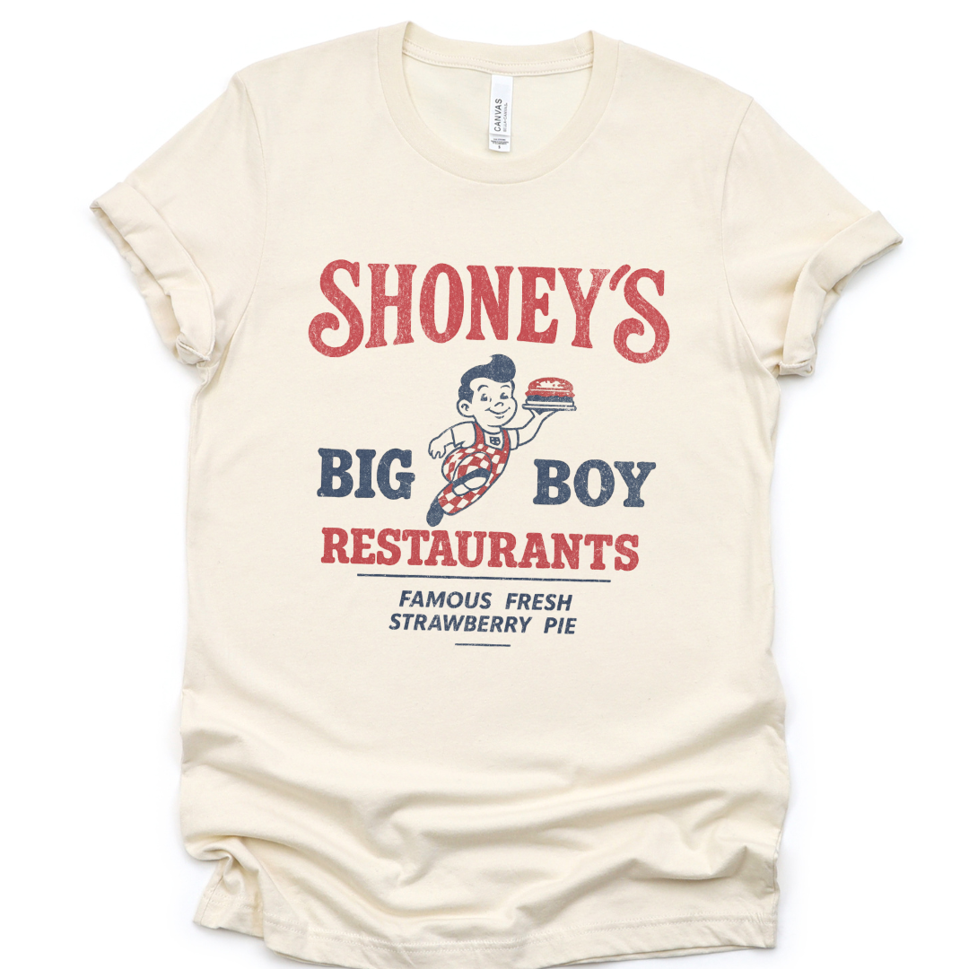 Shoney's Big Boy Restaurants - Bella Canvas Super Soft Fitted T Shirt