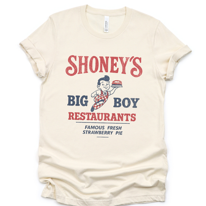Shoney's Big Boy Restaurants - Bella Canvas Super Soft Fitted T Shirt