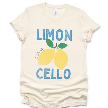 Limon Cello, Vintage Tee - Bella Canvas Super Soft T Shirt