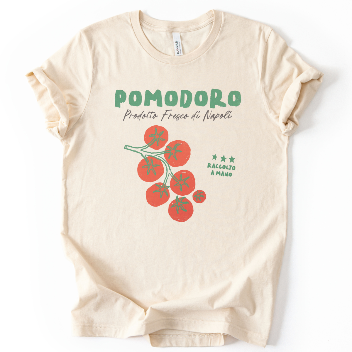 Pomodoro - Bella Canvas Super Soft Straight Cut T Shirt
