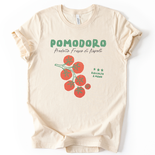 Pomodoro - Bella Canvas Super Soft Straight Cut T Shirt