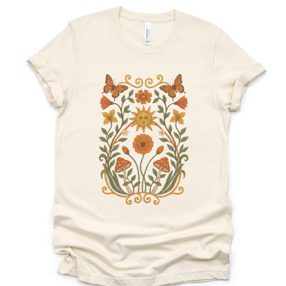 Golden Butterfly - Bella Canvas Super Soft Standard Fit T Shirt
