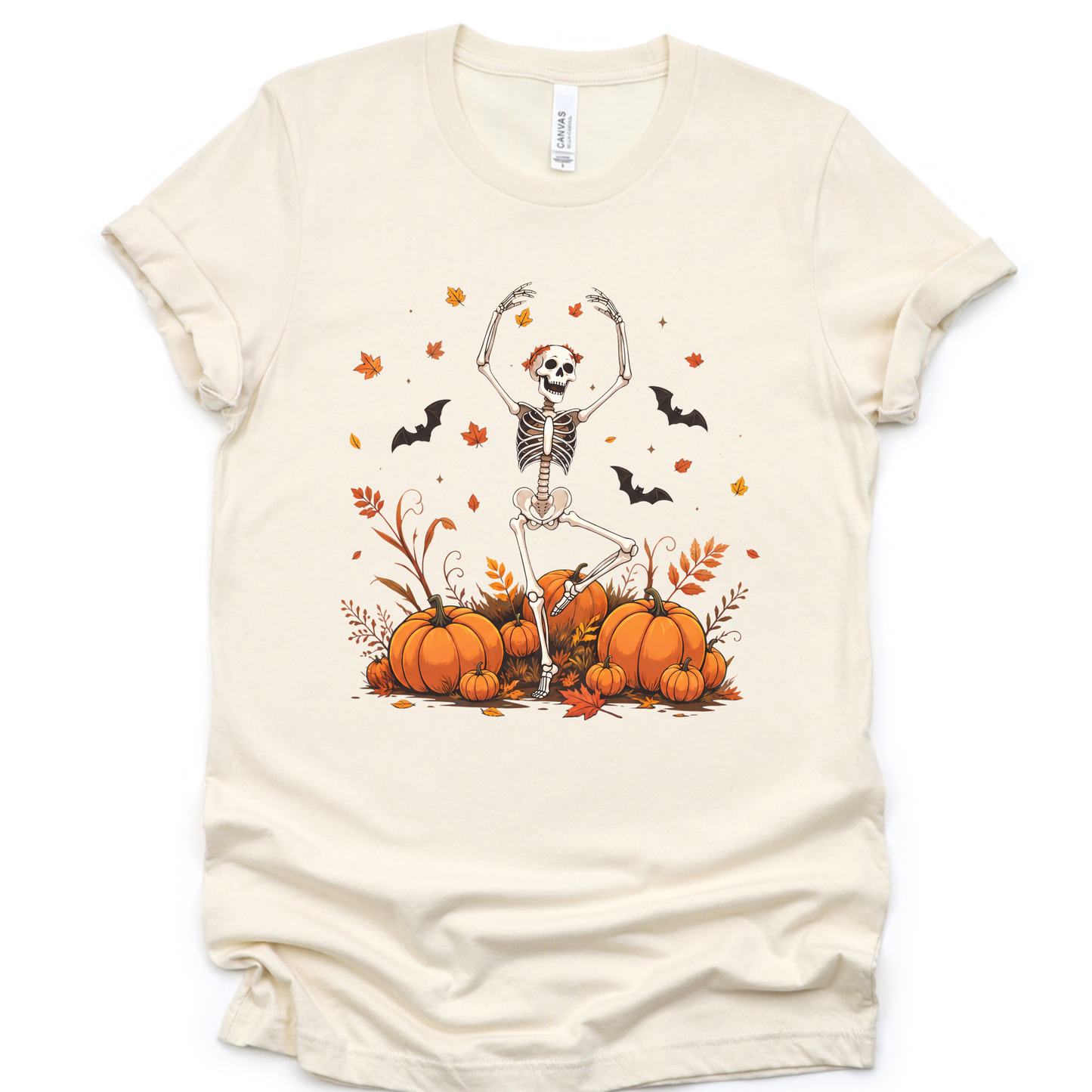 Dancing in the Pumpkin Patch - Bella Canvas Super Soft Straight Cut T shirt