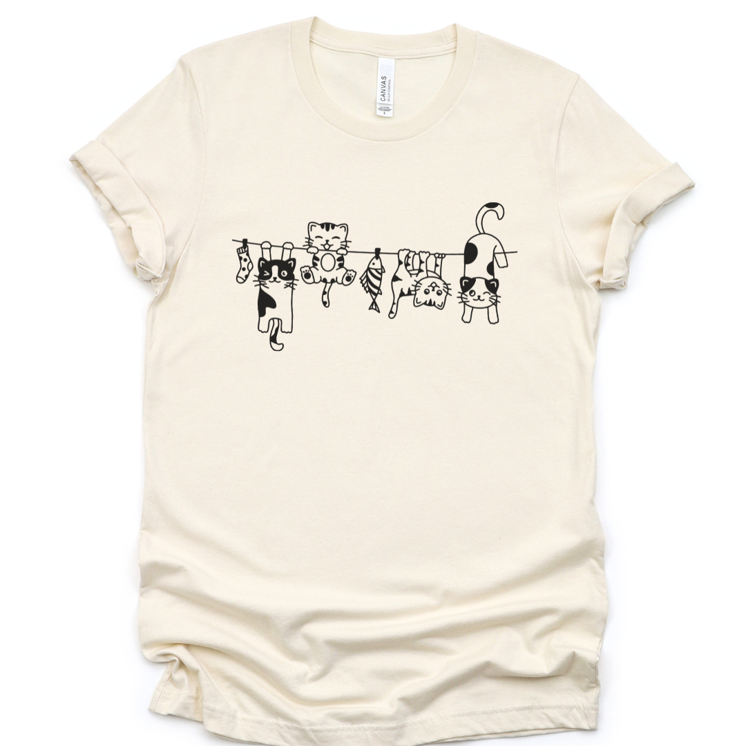 Cats - Bella Canvas Super Soft T Shirt