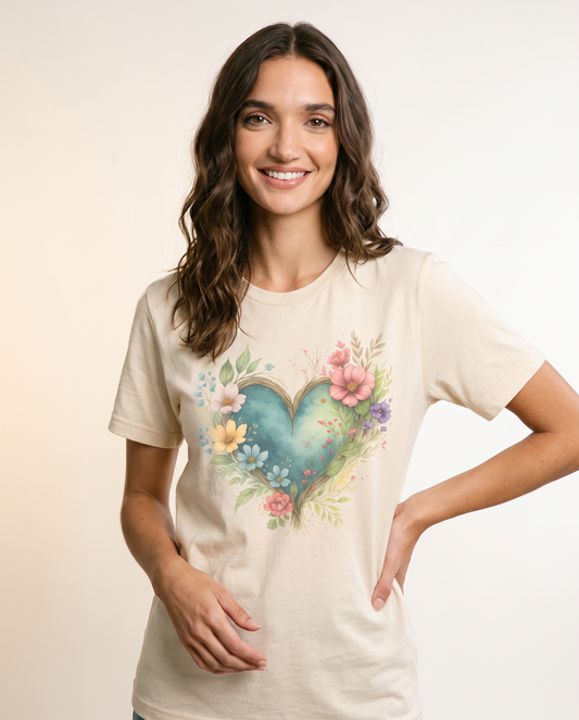 Nature's Embrace - Bella Canvas Super Soft Straight Cut T shirt