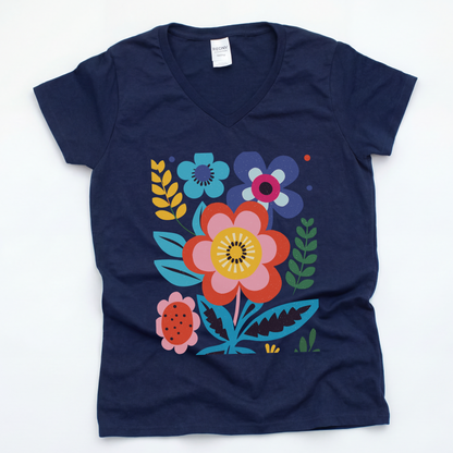 Colour Fantastic - Short Sleeve V-Neck Tee