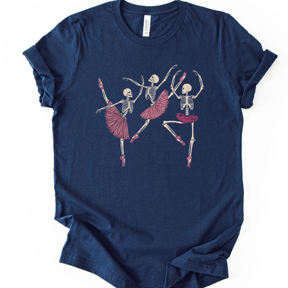 Skeleton Patch - Bella Canvas Super Soft Straight Cut T shirt